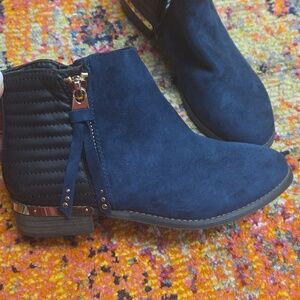 Never Worn Suede Bootie